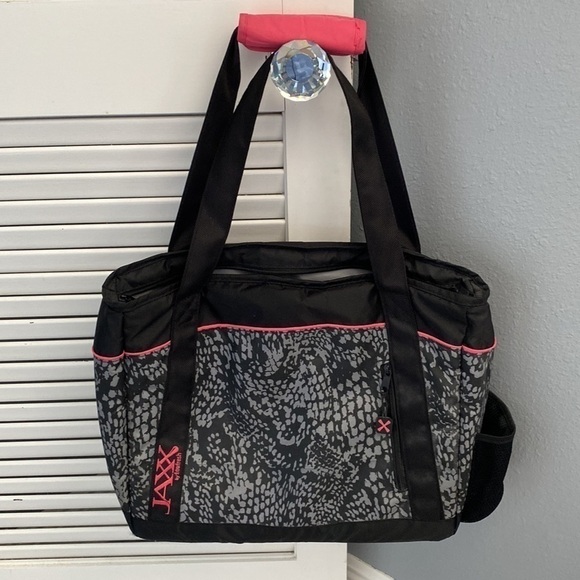 JAXX insulated meal prep tote bag grey & black - Picture 3 of 9